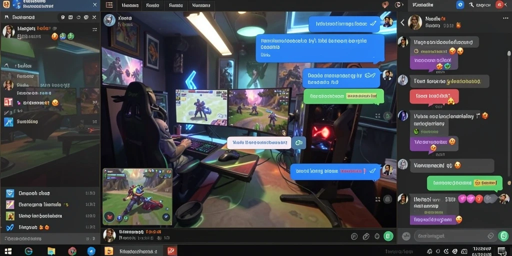 yyrr - Screenshot menunjukkan pertarungan epik melawan monster.